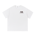 FLNG Basic Print Cotton T Shirt